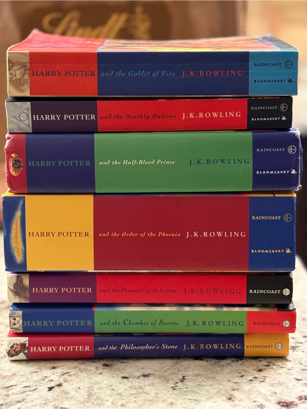 Harry Potter Paperback Box Set - Multi-Color